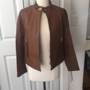 Coach leather jacket